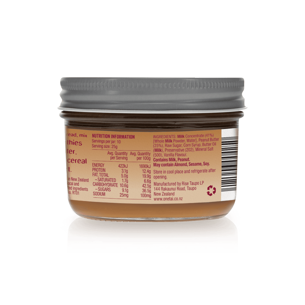 
                  
                    Onetai 250g Peanut Butter Dulce de Leche - Single Jar
                  
                